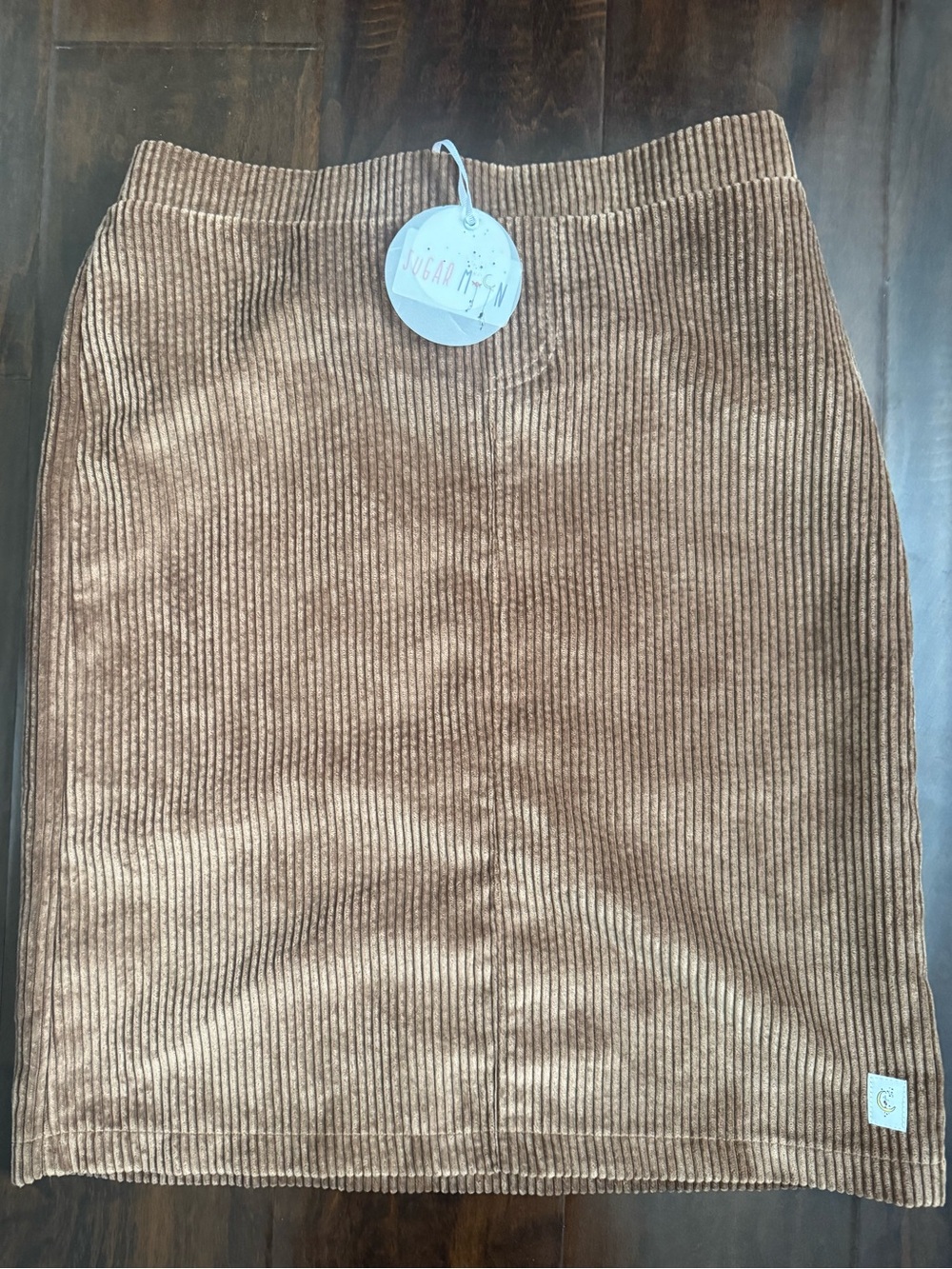Sugar Moon Light Brown Girls Skirt NWT